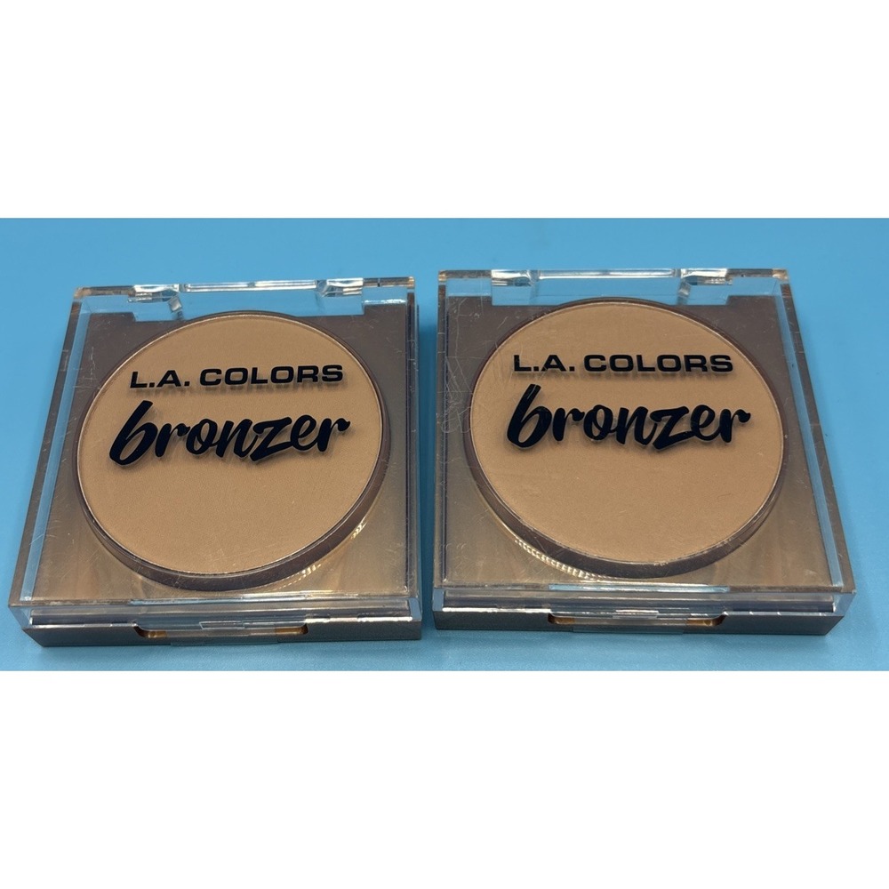 2 Pack L.A Colors Bronzer CBP342 Beach Babe